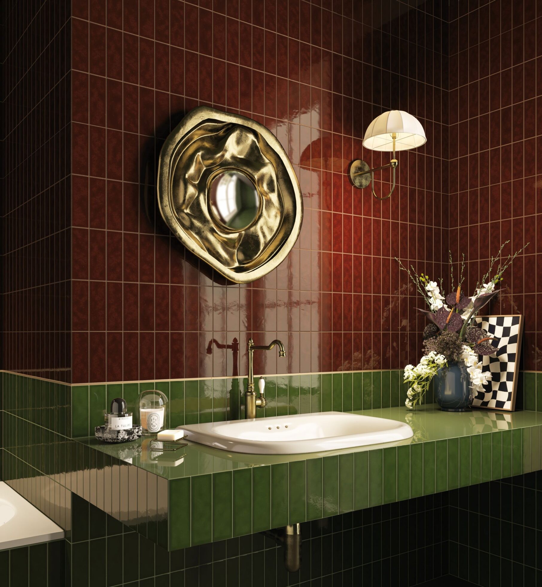 Amarcord, kakel, Höganäs Kakel