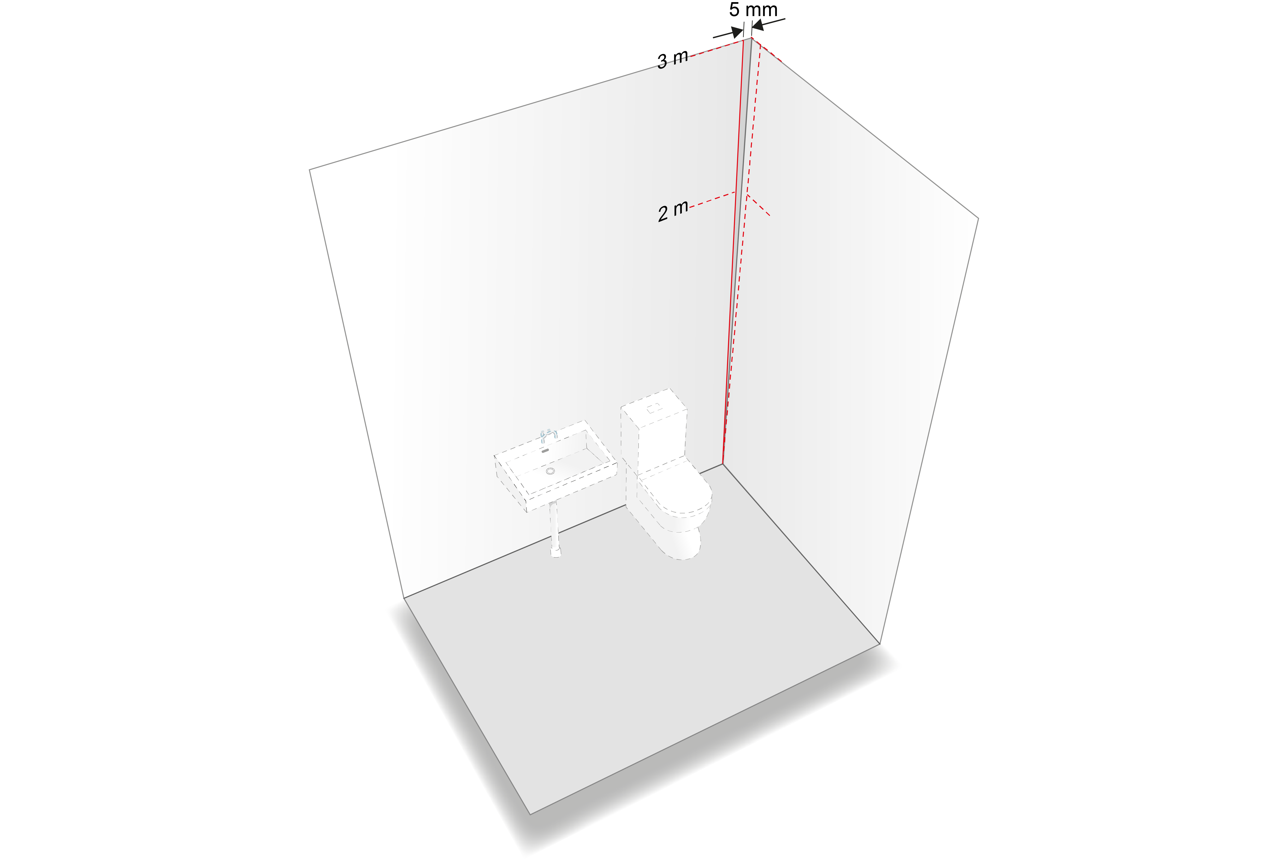 krav pa vaggen lutning i vatrum